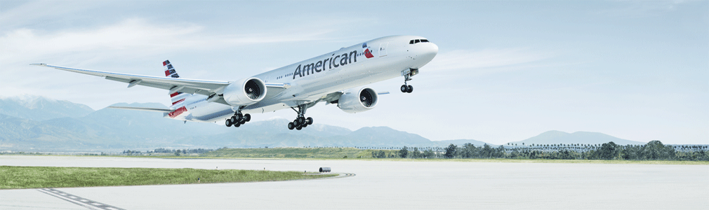 Balcões de venda de bilhetes da American Airlines